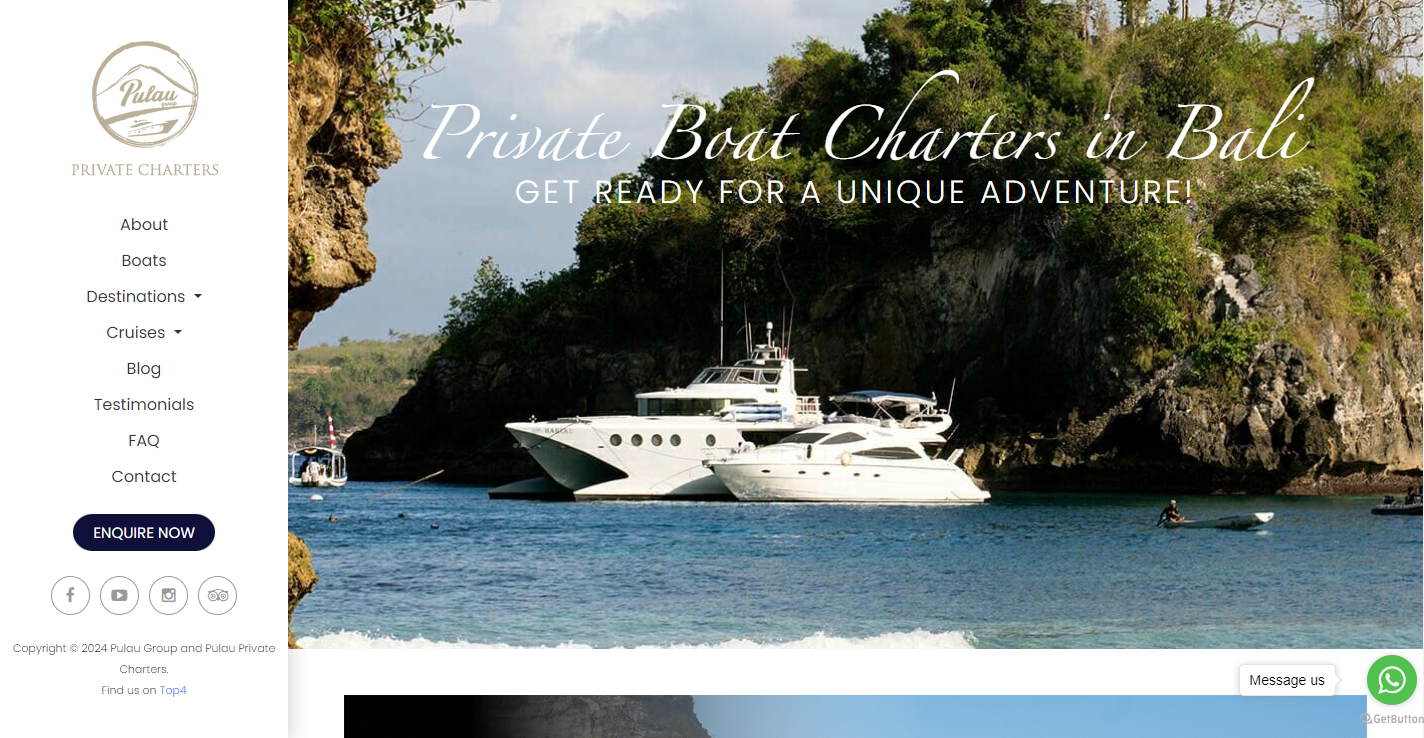 Pulau Private Charters